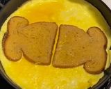 A picture of step 3 of Egg & Cheese Toast.