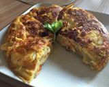 รูปขั้นตอนการทำที่ 6 ของ ไข่เจียวสเปน | Tortilla de Patatas 🇪🇸