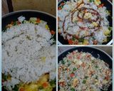 Foto langkah ke 3 dari resep Nasi Goreng Saos Tiram #menusarapan #day2/5.