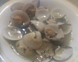 Foto del paso 3 de la receta: Almejas amb salsa marinera verde i vi blanc