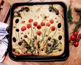 A picture of step 7 of Flower Focaccia.