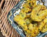 Gambar langkah 5 resipi Cucur Tempe (Tempe Mendoan).