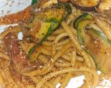 Foto del paso 8 de la receta: Espaguetis con Guanciale y verduras