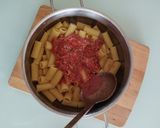 A picture of step 3 of Baked Pasta, Air Fryer Method.