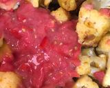 A picture of step 4 of Gobhi Aloo.