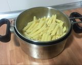 Foto del paso 4 de la receta: Pasta con espinacas, champiñones y pesto