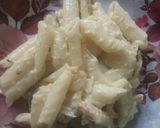 A picture of step 8 of Pasta(italian food).