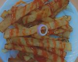 A picture of step 5 of Crispy Potato sticks.