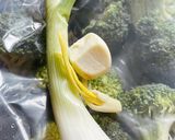 Gombás, fokhagymás🧄brokkolis 🥦tészta tejszínnel recept fázis 1 fotója