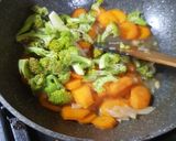 Foto langkah ke 5 dari resep 318. Sesame tofu with brokoli carrot.