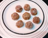 A picture of step 4 of Gooseberry Coconut Laddoos.