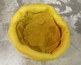 A picture of step 6 of Puran Poli.