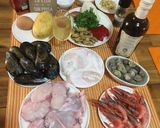 Foto del paso 1 de la receta: Caldereta de rape y cocochas de bacalao