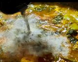 A picture of step 10 of Poi chingudi curry (Prawns cooked with basella and vegetables).