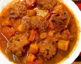 সুজির বড়ার কোফতা কারি রেসিপির ধাপ 1 ছবি