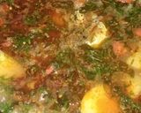 A picture of step 6 of Soy pulao.
