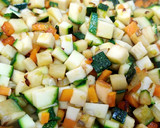Foto del paso 1 de la receta: Arroz con zanahoria y calabacín (acompañamiento)