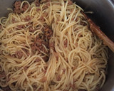 Foto del paso 6 de la receta: Spaghetti con carne y tomate