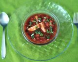 A picture of step 8 of Paneer Chilli(gravy).