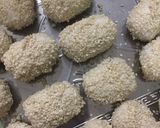 Foto langkah ke 5 dari resep Mochi goreng / onde wijen / kue keranjang goreng.