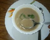 A picture of step 4 of Creamy Mushroom Soup.