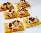 A picture of step 8 of Creamy Crunchy Canopies.