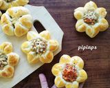 Foto langkah ke 7 dari resep Flower Ragout Bread 🏵🌻🌼🌸.