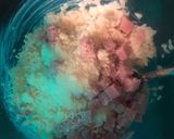 Une image de l'étape 2 de Risotto dès de jambon Parmesan.