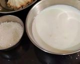 A picture of step 2 of Custered Apple Phirni.