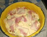 Foto del paso 5 de la receta: Tarta alta de jamón, queso, tomate y huevo