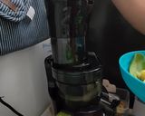 Foto langkah ke 2 dari resep Healthy Slow Juicer : Nanas Pokcoy.