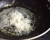 A picture of step 3 of Boondi Firni Kalakand Cake.