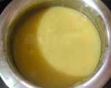 A picture of step 1 of Dal palak.