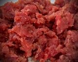 Hình bước làm 1 của món Canh Thịt Bò Rau Răm