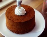 A picture of step 15 of Fluffy Chocolate Chiffon Cake.