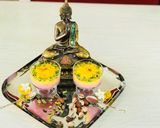 A picture of step 6 of # Name (Rice) contest# 24/6/18Rose saffron rice pudding.