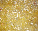 A picture of step 4 of Tirunelveli halwa(wheat flour halwa).
