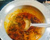 A picture of step 6 of MORINGA Masoor Dal / Drumstick leaves Dal.