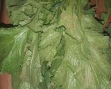 A picture of step 1 of Sarson ka saag.