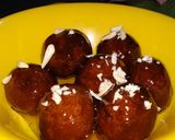 A picture of step 2 of Wheat flour Gulab jamun.