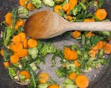 A picture of step 2 of Creamy broccoli and cheddar soup.