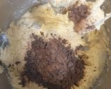 Foto langkah ke 5 dari resep Sea Salt Belgium Coklat Cookies.