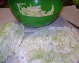 Foto del paso 1 de la receta: Conserva de repollo rojo y manzanas