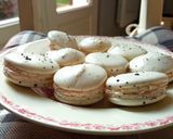 Une image de l'étape 2 de Macarons à la mousse de saumon.