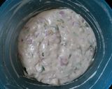 A picture of step 2 of Mysore Bonda.