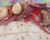 Foto del paso 4 de la receta: Cazón en colchón de verduras