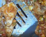 A picture of step 12 of Mac & cheese pasta.