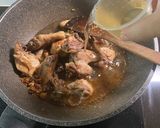 Foto langkah ke 3 dari resep Nasi Ayam Jamur RICE COOKER.