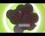 Foto langkah ke 1 dari resep Cake Lumer Topping Oreo.