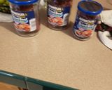 A picture of step 3 of Dave's cheeseball.